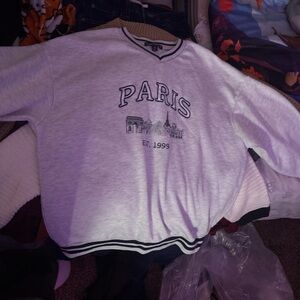 Gray Paris Sweatshirt